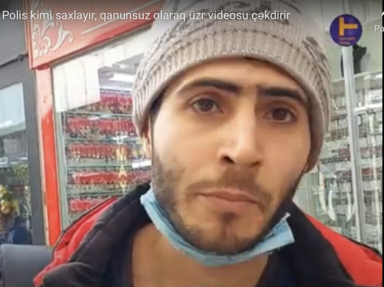 Sorğu: Polis kimi saxlayır,qanunsuz olaraq üzr videosu çəkdirir