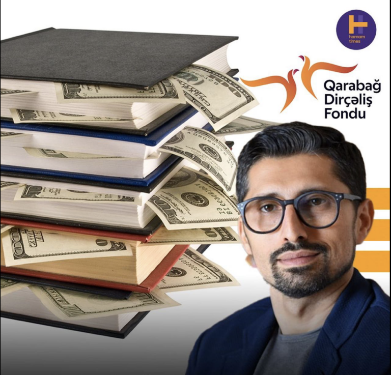 Qarabağ Dirçəliş Fondu bir kitabı 1 milyon dollara yazdırır