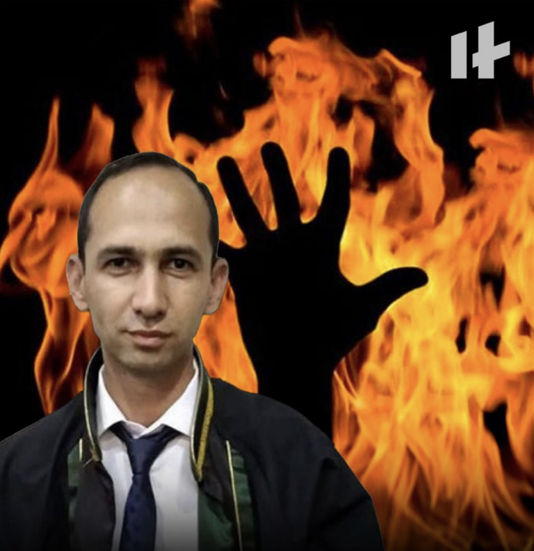 Vəkil Zaur Məmmədov özünü yandırıb