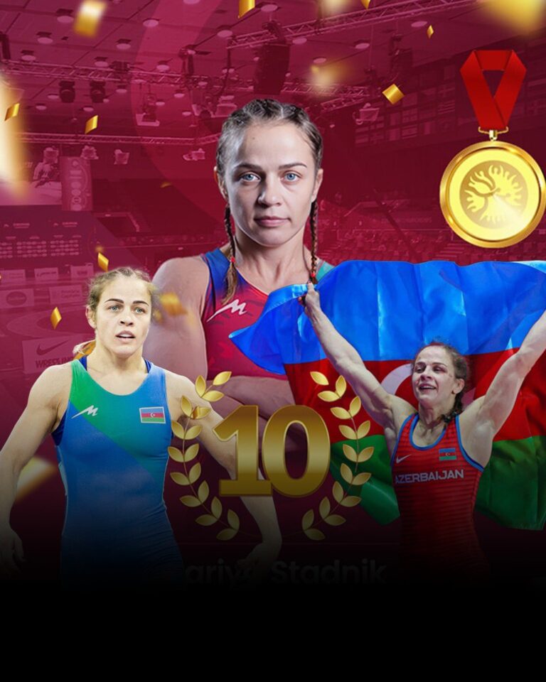 Mariya Stadnik 10-cu dəfə Avropa çempionu olub