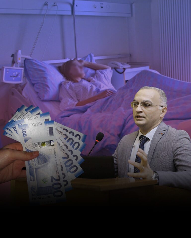 TƏBİB rəsmisi: “Xəstənin yanında qalan şəxs gündəlik 11 manat ödəməlidir”