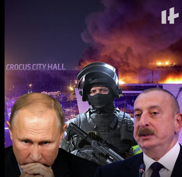 Moskva terror! İlham Əliyev Putinə başsağlığı verib