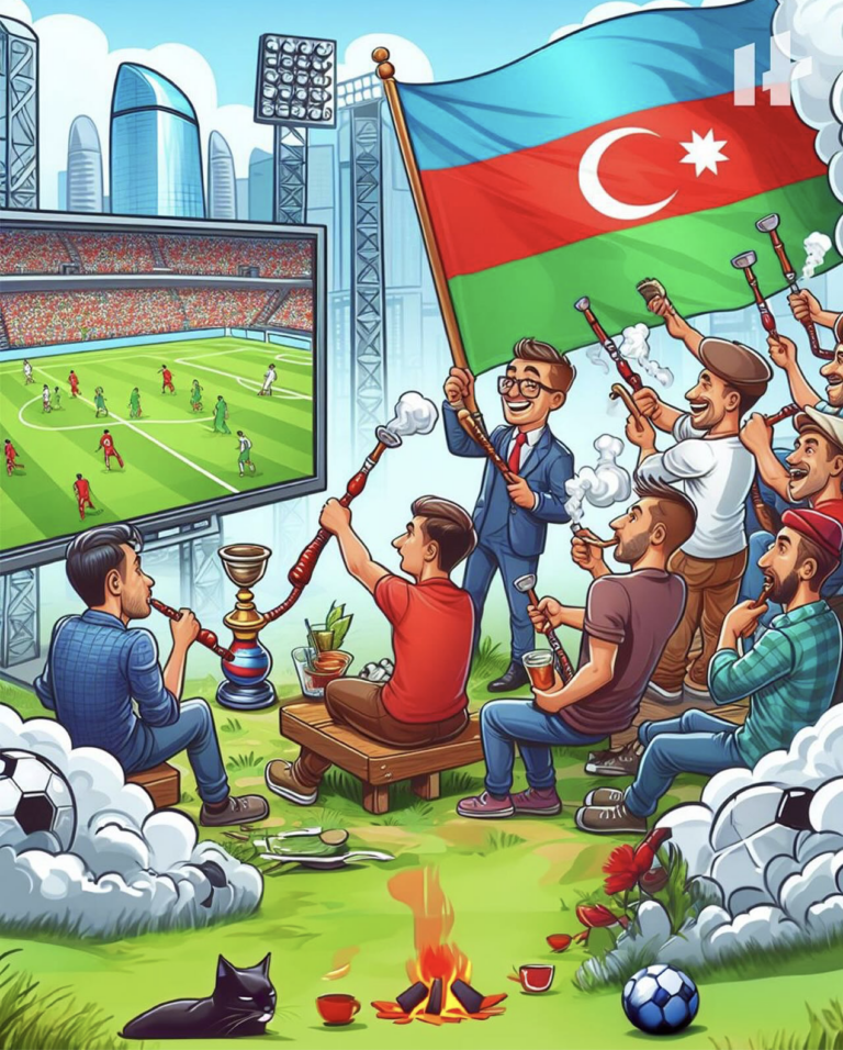 Azərbaycan futbolçuları Gürcüstanın Avropa Çempionatına qatılmasını izləyir