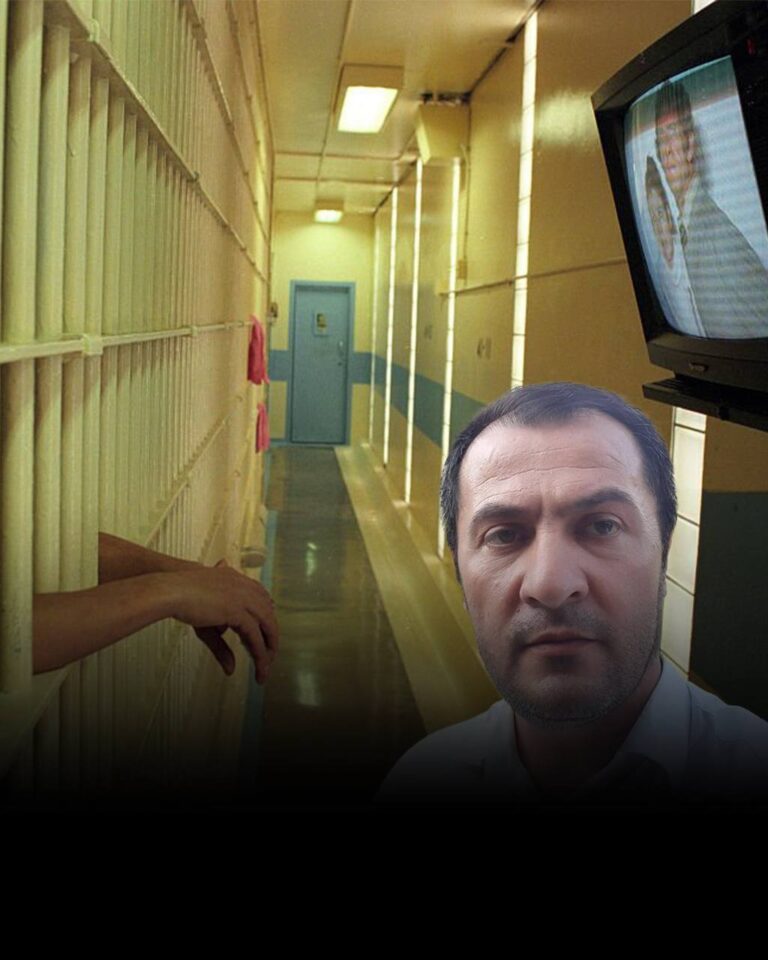 Siyasi məhbus televizor pultunun batareyasını udub