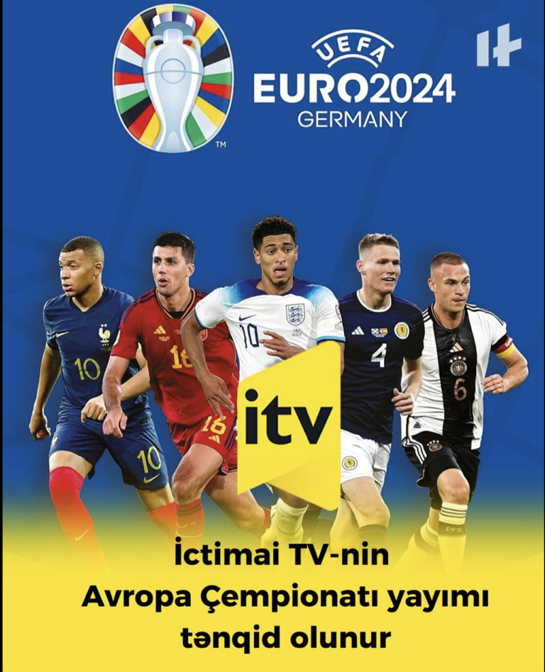 İctimai TV-nin Avrupa Çempionatı yayımı tənqid olunur