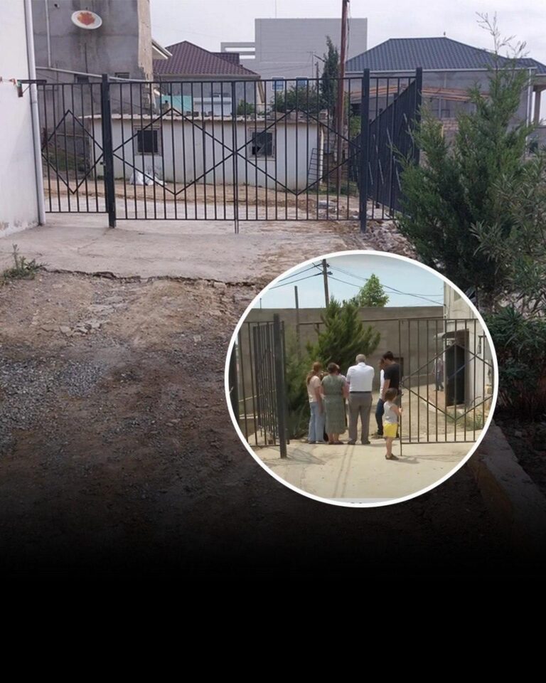 Badamdarda məktəbin yolu sakinin həyətindən keçir
