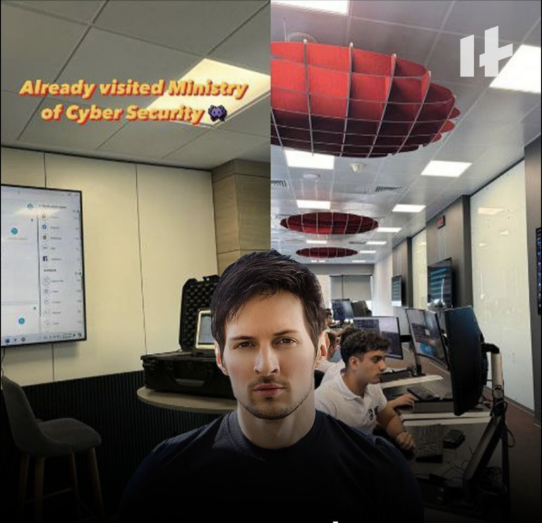 Fransada həbs edilən Pavel Durov Bakıda Kibertəhlükəsizlik Mərkəzində olub