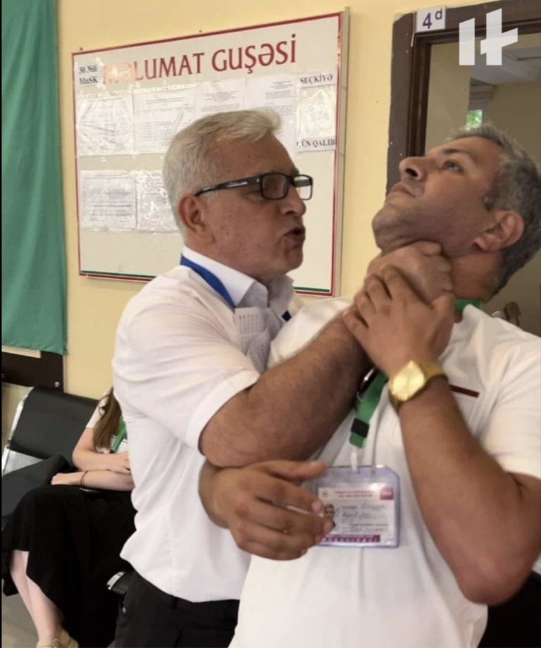 GÜNÜN FOTOSU: Azərbaycanda səsboğma prosesi