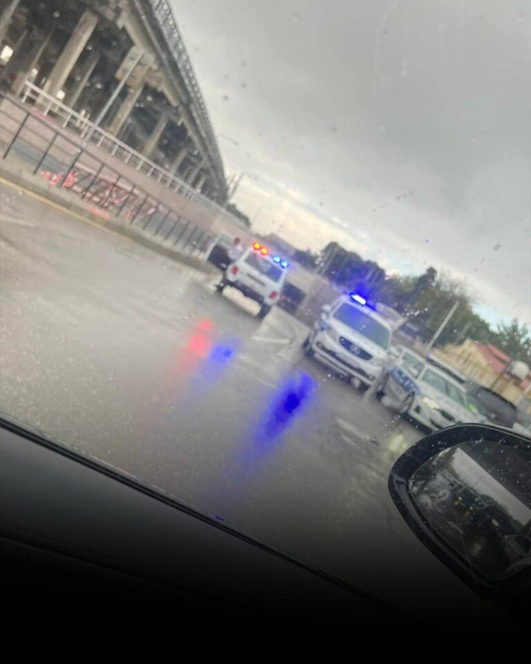 Sabunçu tunelini su basdı, giriş bağlandı