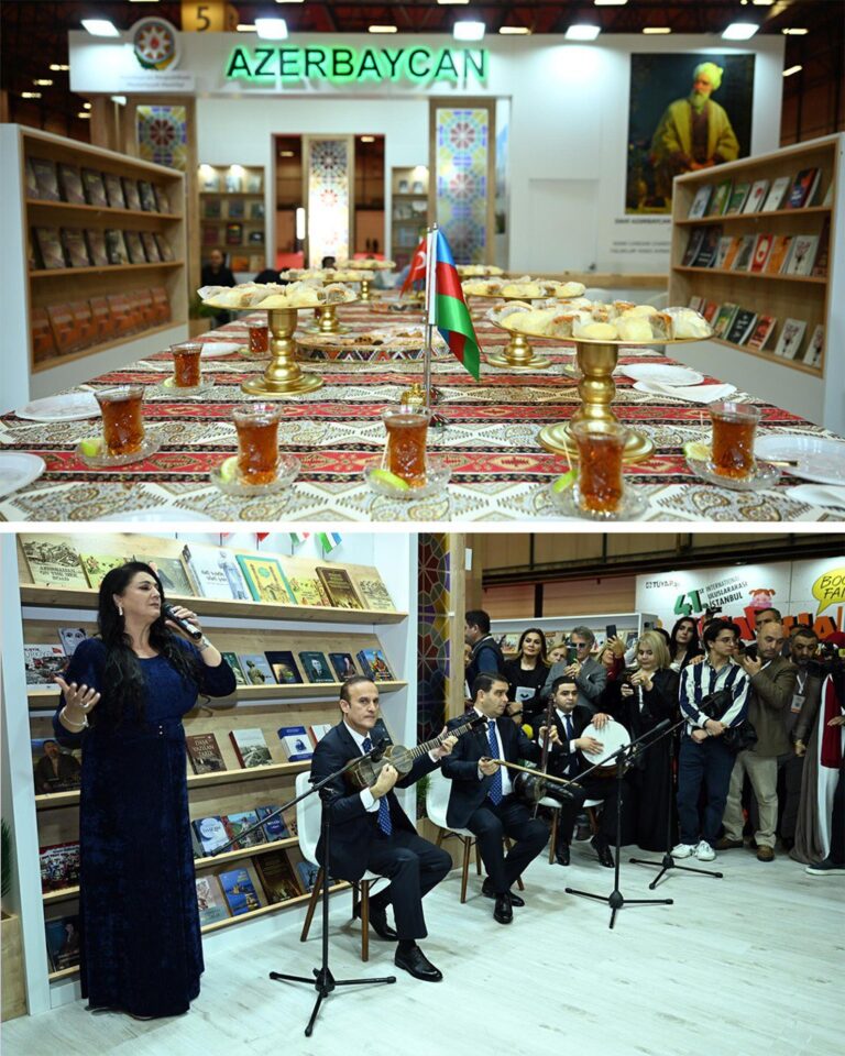 Azərbaycan kitab sərgisində şəkərburayla iştirak edir