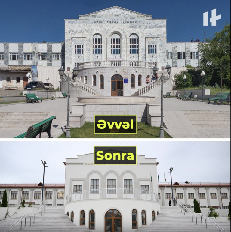 Qarabağ Universitetinin təmirinə 12 milyon manat xərclənib