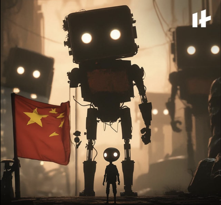Çində bir kiçik robot 12 böyük robotu “qaçırıb”