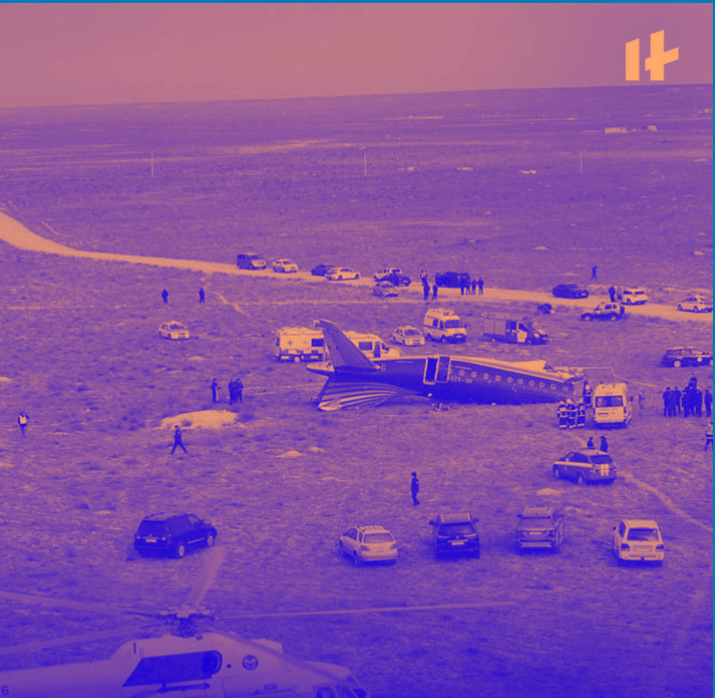 Təyyarə qəzasında 27 nəfər sağ çıxıb