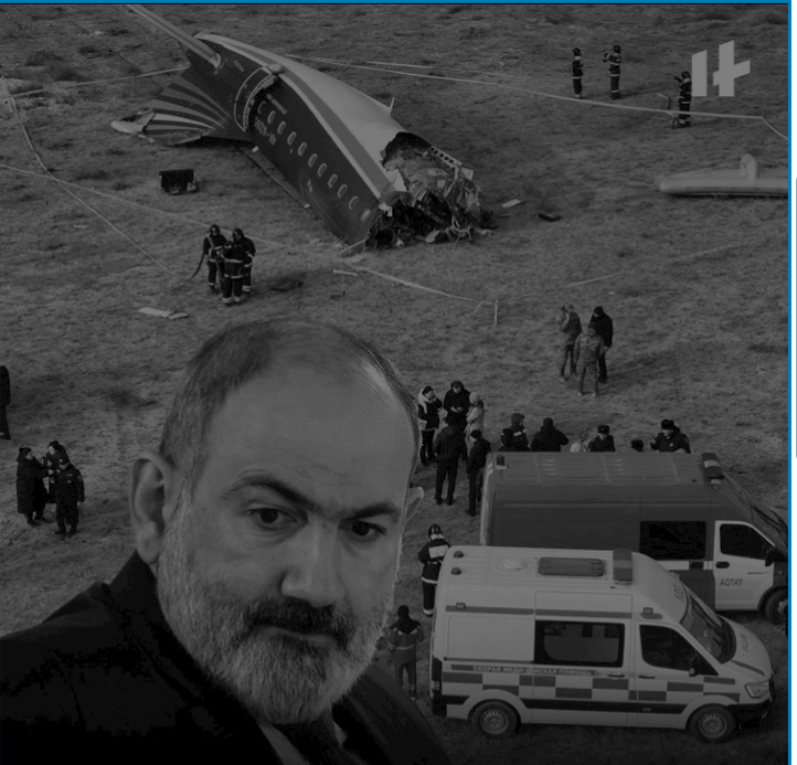Nikol Paşinyan Azərbaycana başsağlığı verib