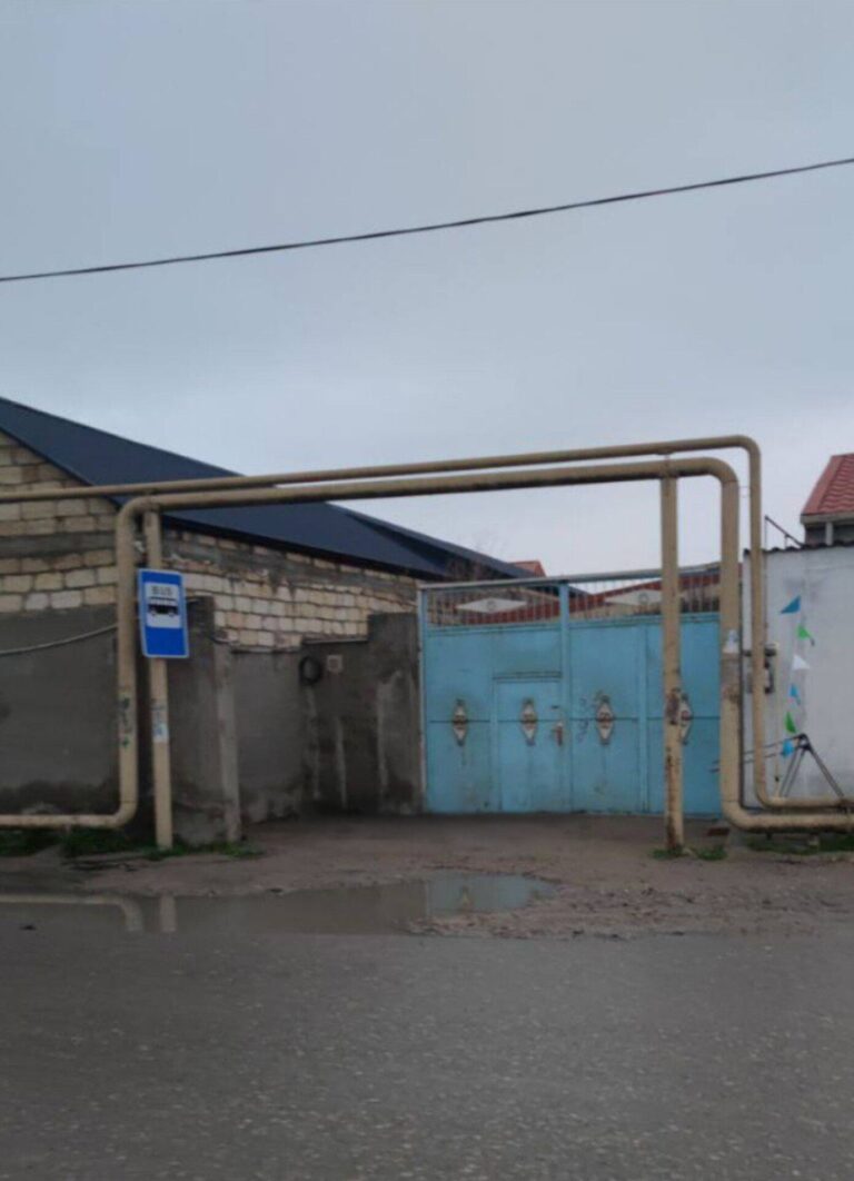 Pirşağıda yeni avtobus dayanacağı istifadəyə verilib