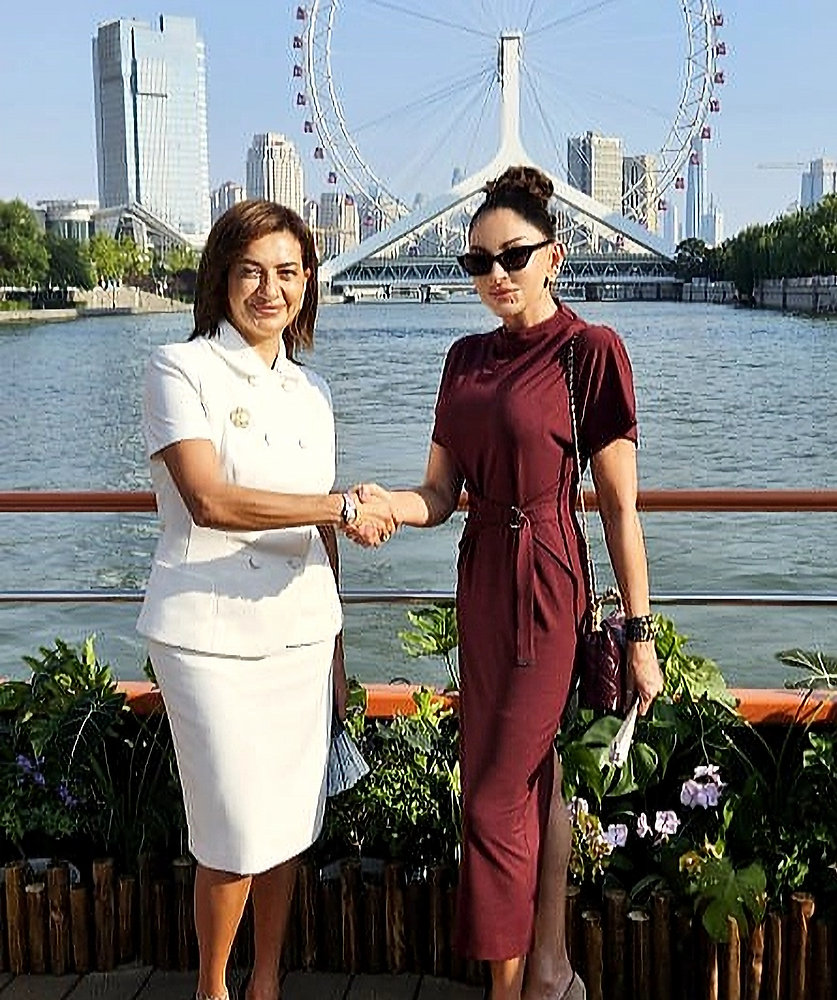 Anna Akobyan və Mehriban Əliyeva \ ig.com/firstvicepresidentazerbaijan - Azərbaycan-Ermənistan yaxınlaşması