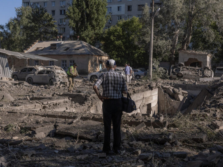 Rusiya yenidən Kiyevi bombardman edib